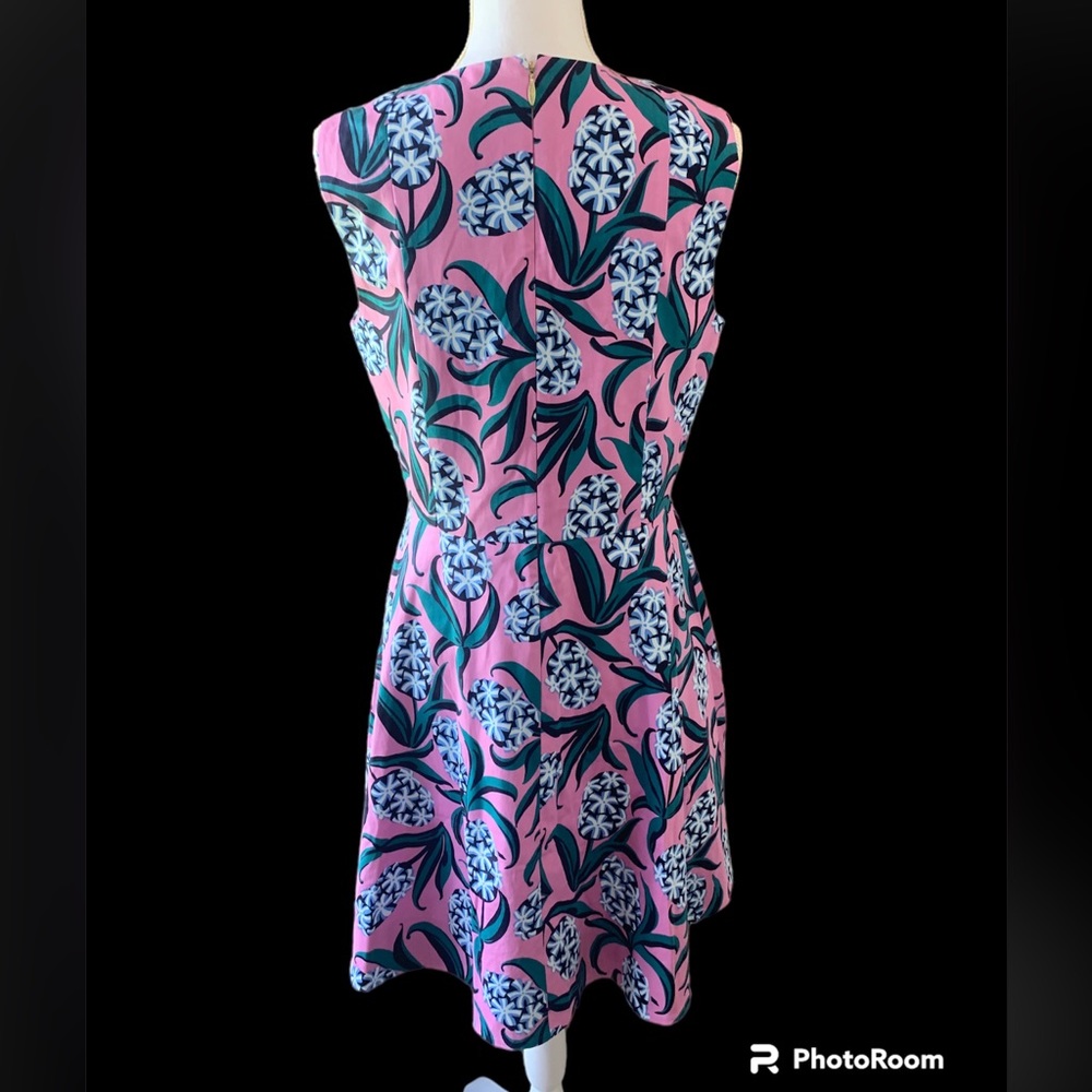Draper James Hyacinth Floral Love Circle Dress Size 10 - Picture 3 of 7
